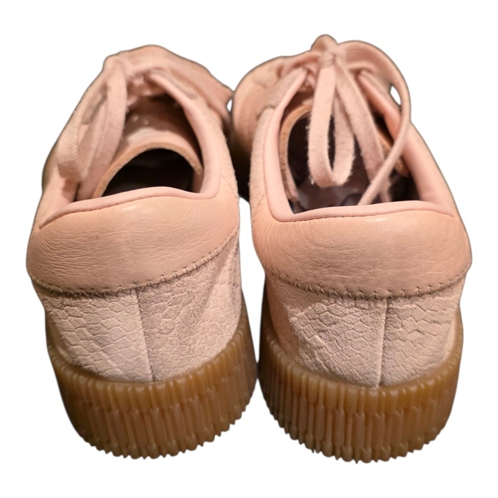 ADIDAS Samba Rose Icey Pink Snake Skin Textured Sneakers - Size 7 1/2 - Picture 4 of 8